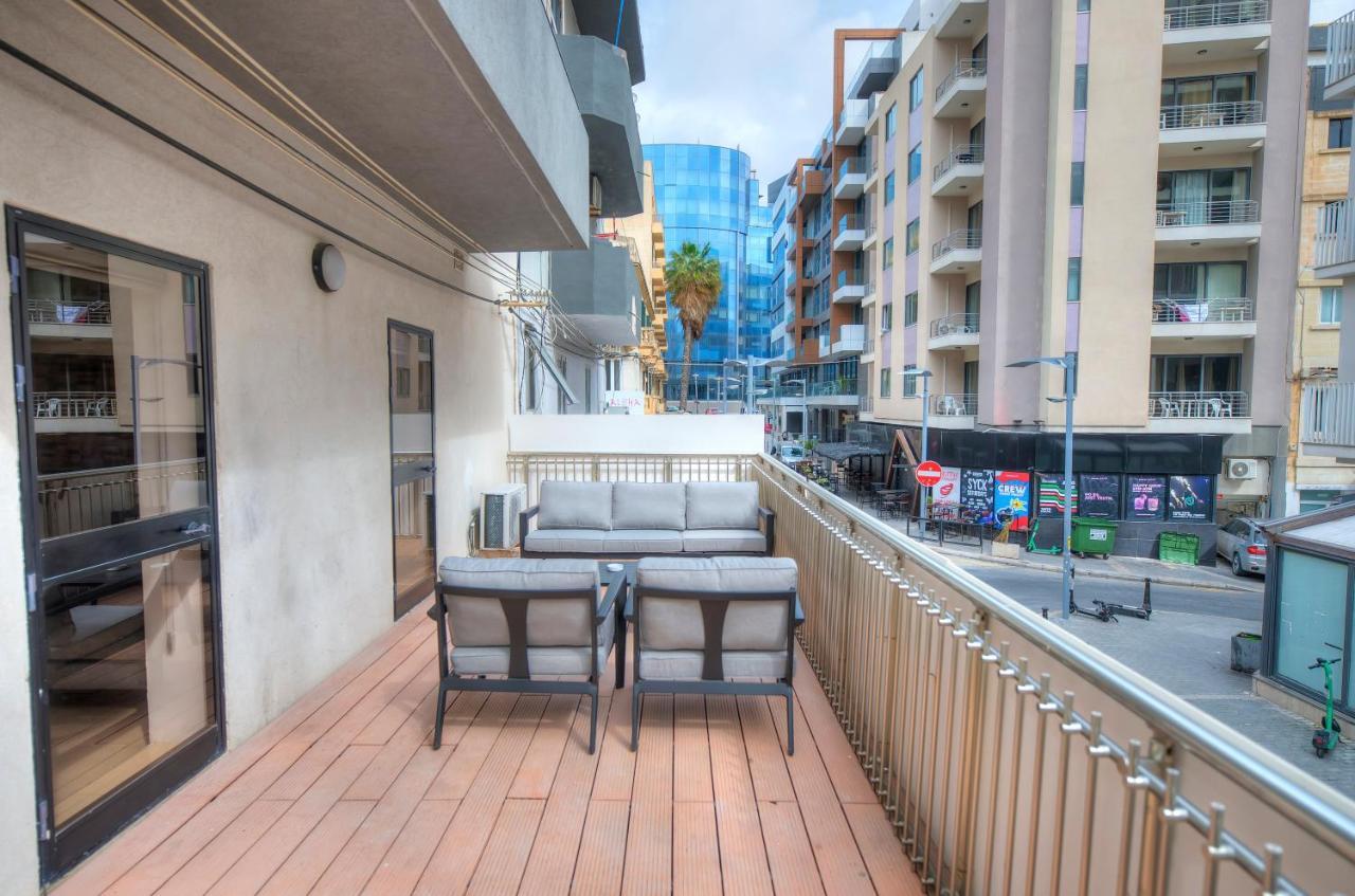2Bedroom With Large Terrace In Paceville Jpor1-1 Saint Julian's Exteriér fotografie